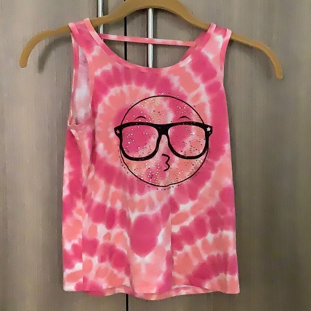 Preloved kissy emoji tank top